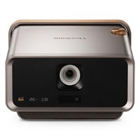 ViewSonic - X11-4K 3840 x 2160 Wireless DLP Projector Portable Projector - Black - Front_Zoom
