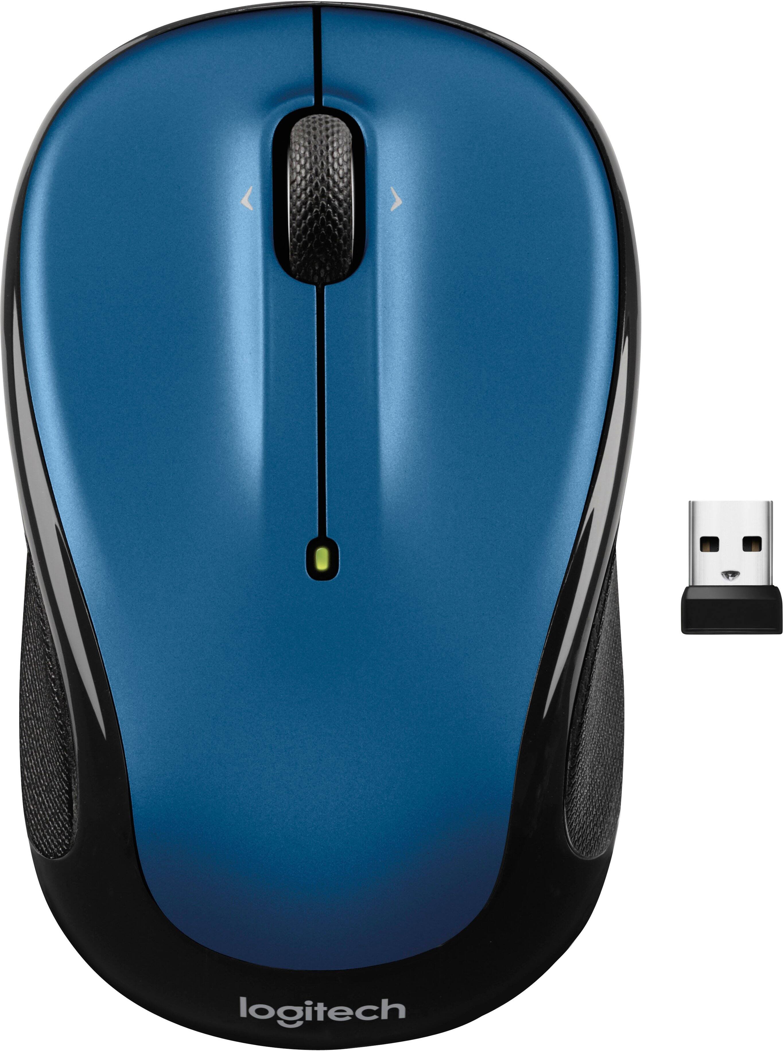 Alt View 12. Logitech - M325s Wireless Optical Compact Ambidextrous Mouse - Darker Blue.