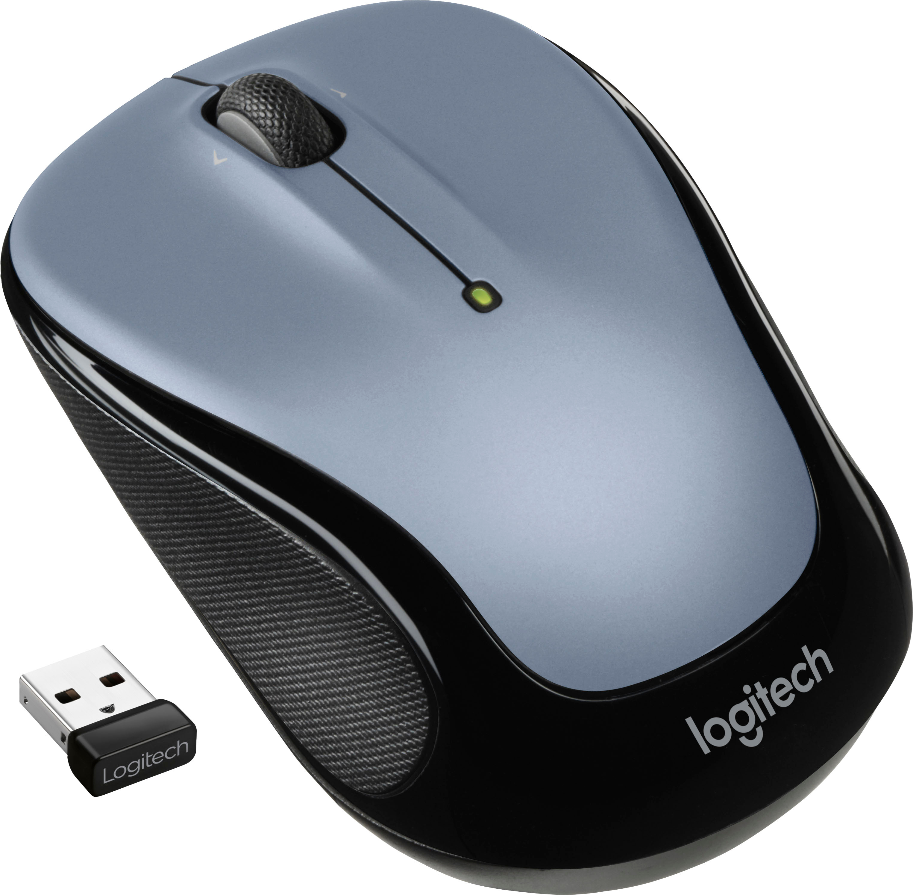 Logitech M325s Wireless Optical Ambidextrous Mouse Light Silver