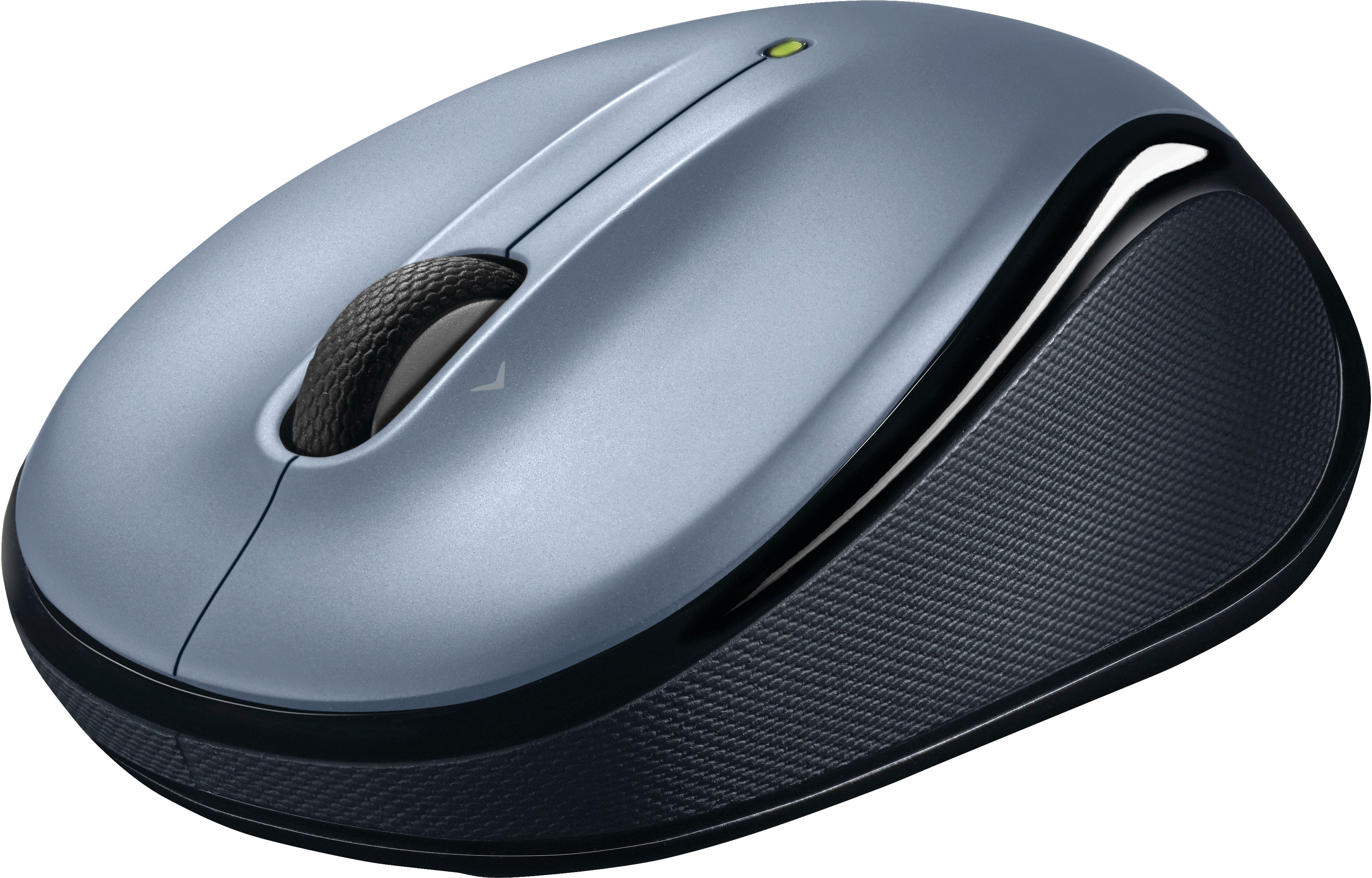 Alt View 15. Logitech - M325s Wireless Optical Compact Ambidextrous Mouse - Light Silver.