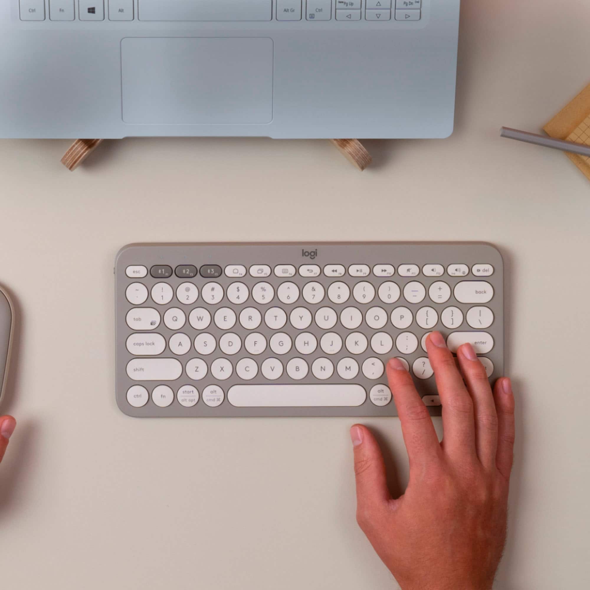 The text on the image is a keyboard layout, which includes the letters A to Z, numbers, and function keys. The layout is designed to be used with the computer keyboard.