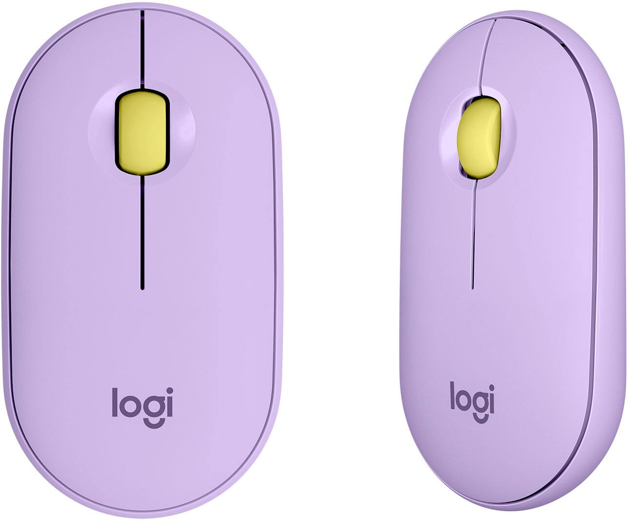 The text on the image is "logi logi," which is a repetition of the brand name "logi."