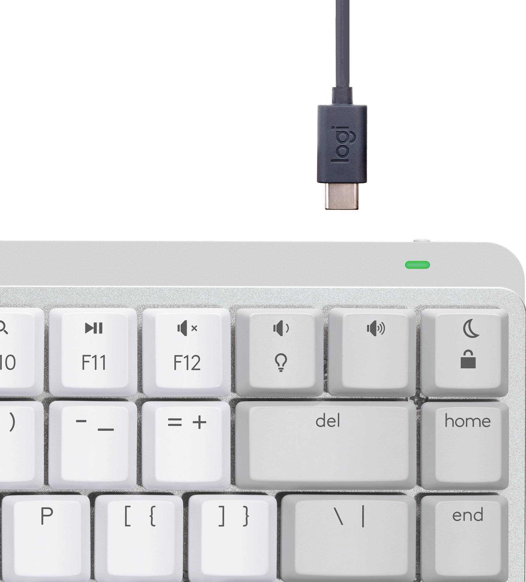 Logitech MX Keys Mini TKL Bluetooth Scissor Mini MX Keys Switch Keyboard  for Apple mac OS, iPad OS with Backlit Keys Pale Gray 920-010389 - Best Buy