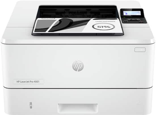HP LaserJet Pro 4001dn Black and White Laser Printer White HP