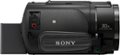 Left. Sony - AX43A 4K Handycam with Exmore R CMOS sensor camcorder - Black.
