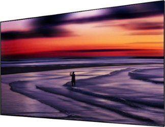 AWOL Vision - 120" Ambient Light Rejection (ALR) Cinematic Screen with Ultra-Wide Viewing Angle - Gray - Front_Zoom
