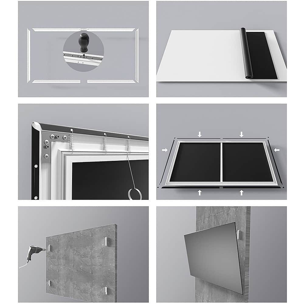 AWOL Vision ALR D100 100" Ambient Light Rejection (ALR) Daylight Fixed