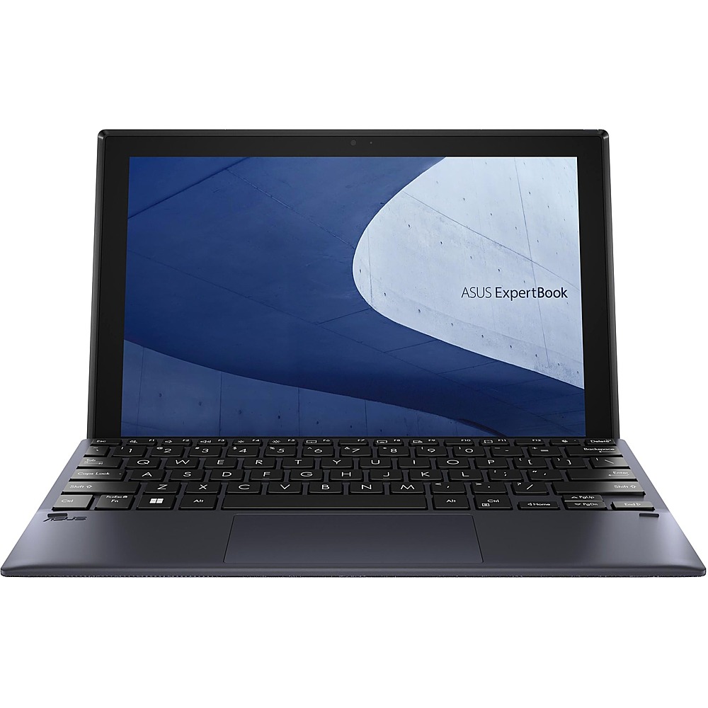 ASUS – ExpertBook B3 Detachable B3000 10.5″ Laptop – Qualcomm – Memory – 128 GB eMMC – Star Black