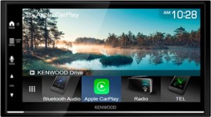 Kenwood - 6.8" Android Auto and Apple CarPlay Bluetooth Digital Media (DM) Receiver and Maestro Ready - Black - Front_Zoom