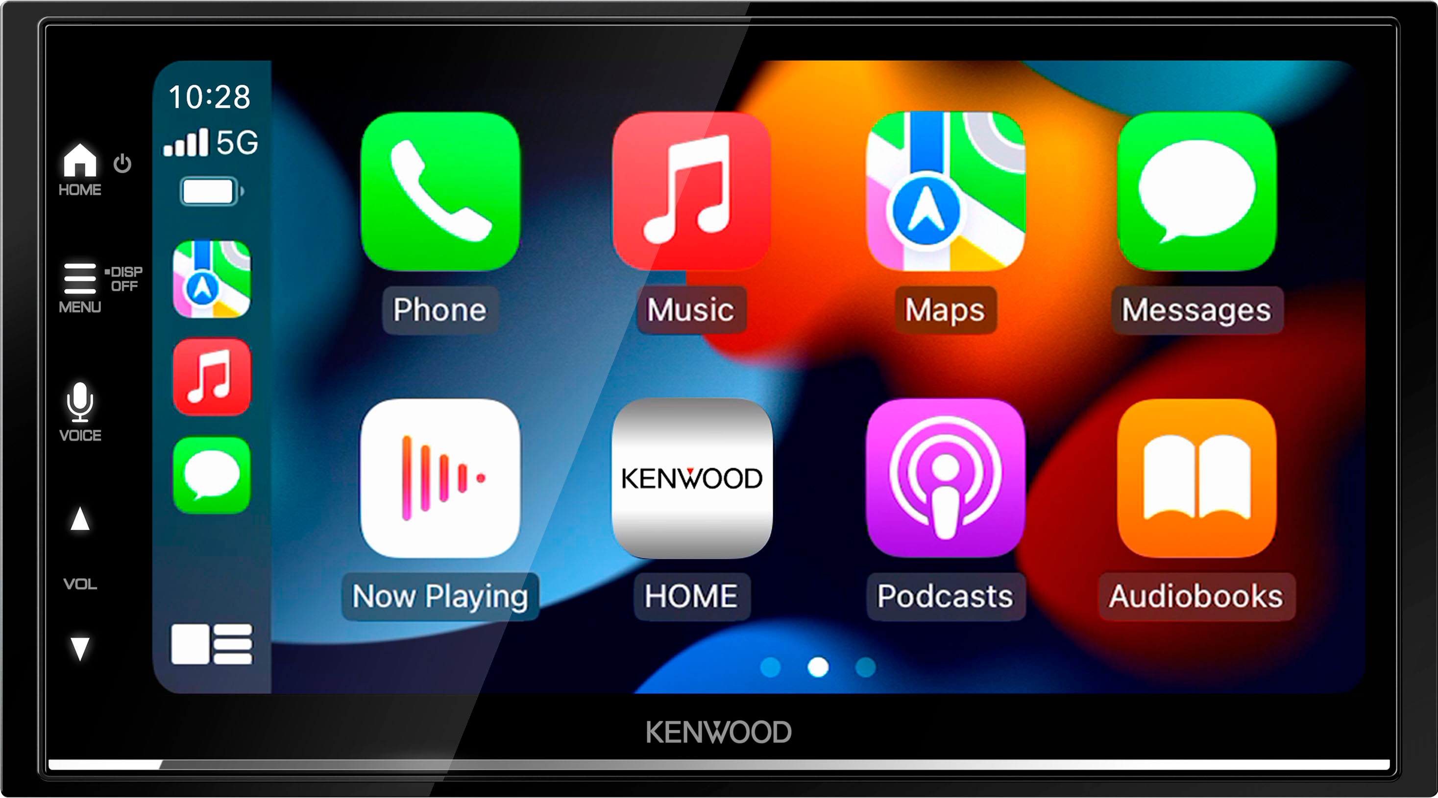 Kenwood 6.8 Android Auto and Apple CarPlay Bluetooth Digital Media (DM)  Receiver and Maestro Ready Black DMX7709S - Best Buy
