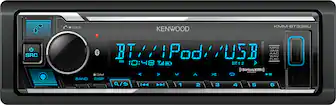 Front. Kenwood - Bluetooth Digital Media (DM) Receiver with Alexa Built-In and Satellite Radio-Ready - Black.