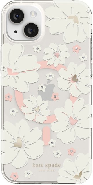 Kate Spade New York Protective Hardshell MagSafe Case for Apple iPhone 14  Plus - Classic Peony