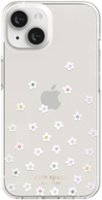 kate spade new york - Protective Hardshell Case for iPhone 14 and iPhone 13 - Flowers - Front_Zoom
