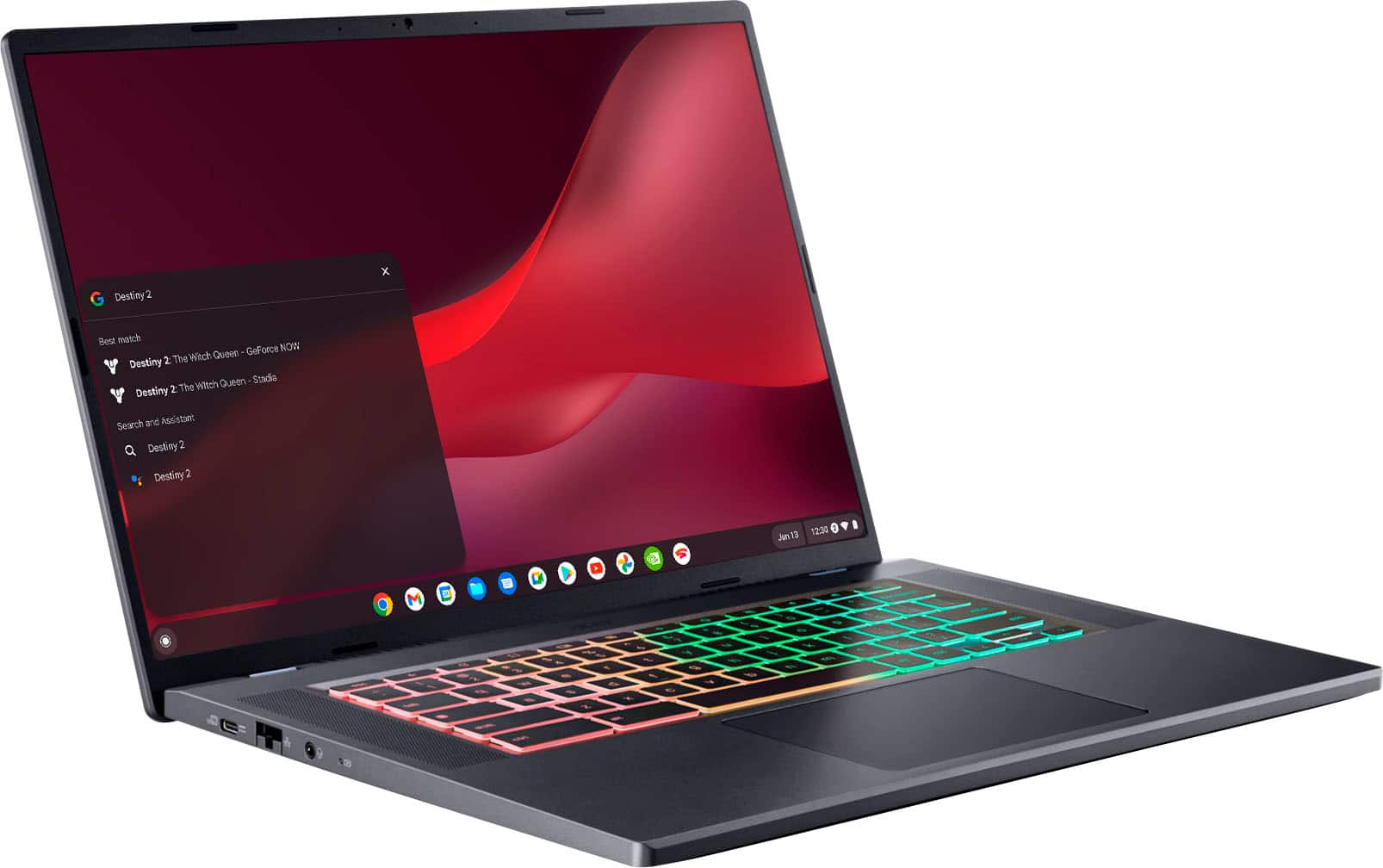 Acer Chromebook 516 GE nuvem Jogos Chromebook 16 2560x1600 120Hz