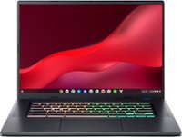 Acer - Chromebook 516 GE Cloud Gaming Laptop - 16" 2560x1600 120Hz - Intel Core i5-1240P - 8GB RAM - 256GB SSD - RGB KB - Titanium Gray - Front_Zoom