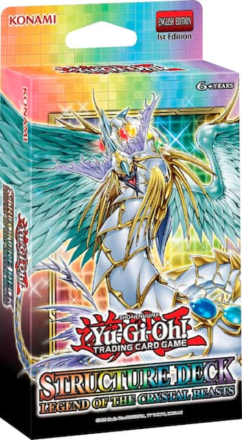 Konami Yu Gi Oh Trading Card Game Structure Deck Legend Of The Crystal Beasts Best Buy