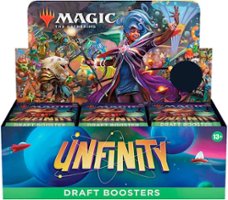 Wizards of The Coast - Magic the Gathering Unfinity Draft Booster Box - Front_Zoom