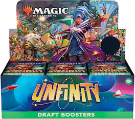 Wizards of The Coast - Magic the Gathering Unfinity Draft Booster Box - 36 Packs
