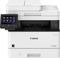 Canon - imageCLASS MF455dw Wireless Black-and-White All-In-One Laser Printer with Fax - White - Front_Zoom