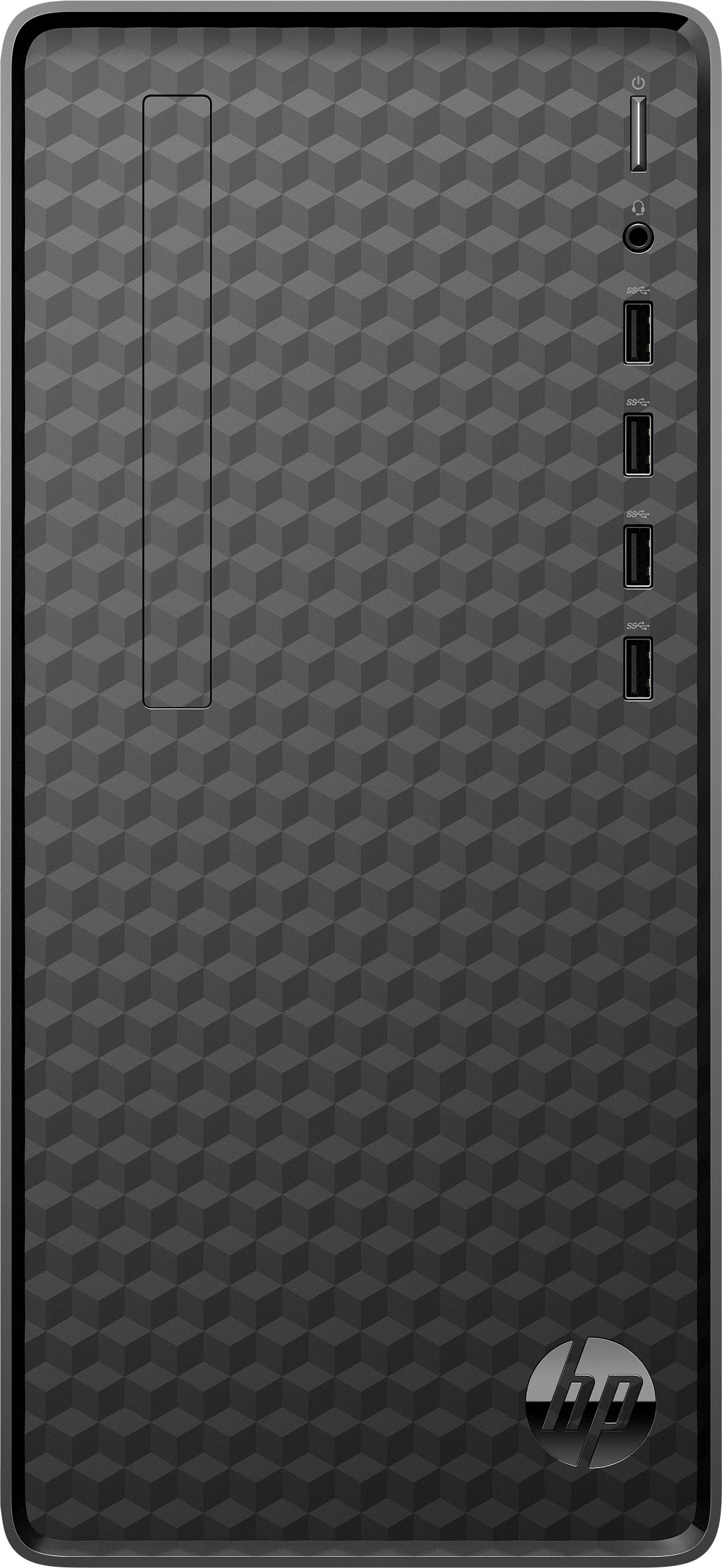 frugter kuffert glans HP Desktop AMD Ryzen 5 12GB Memory 512GB SSD Dark Black M01-F3224 - Best Buy