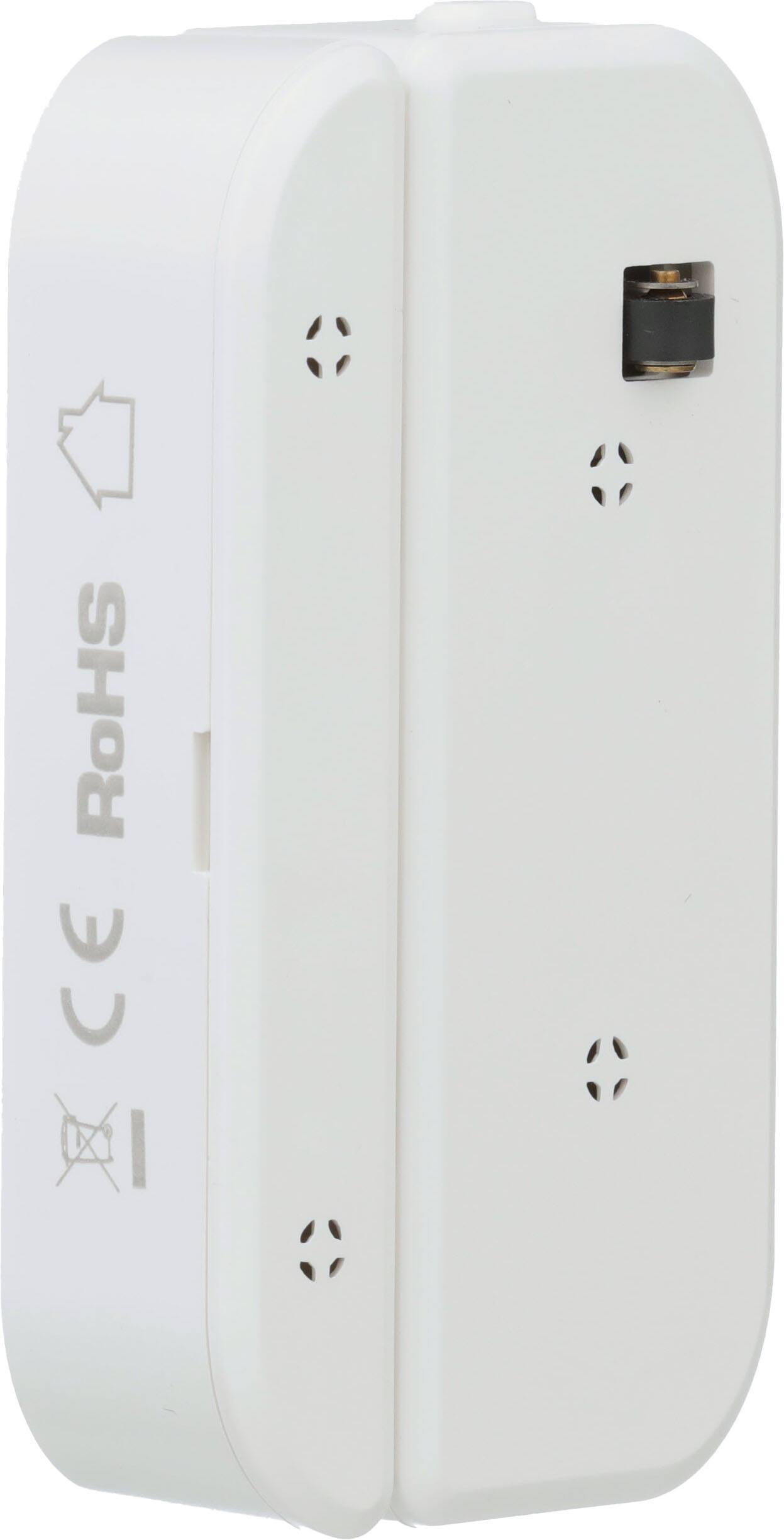 Alt View 11. MOBI - Smart Wi-Fi Door & Window Sensor - White.