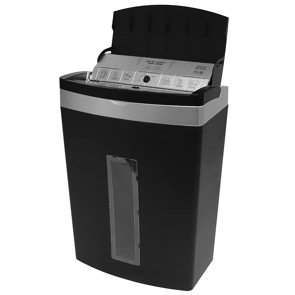 Best Buy: Black & Decker 6-sheet Hanging Crosscut Paper Shredder