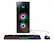 Front. Acer - Predator Orion 7000 Gaming Desktop - Intel Core i9-12900K - 32GB DDR5 - NVIDIA GeForce RTX 3090 - 1TB SSD – 2TB HDD - Black.