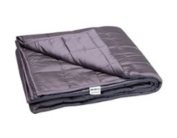 Ghostbed - Weighted Blanket- Queen - Gray - Front_Zoom