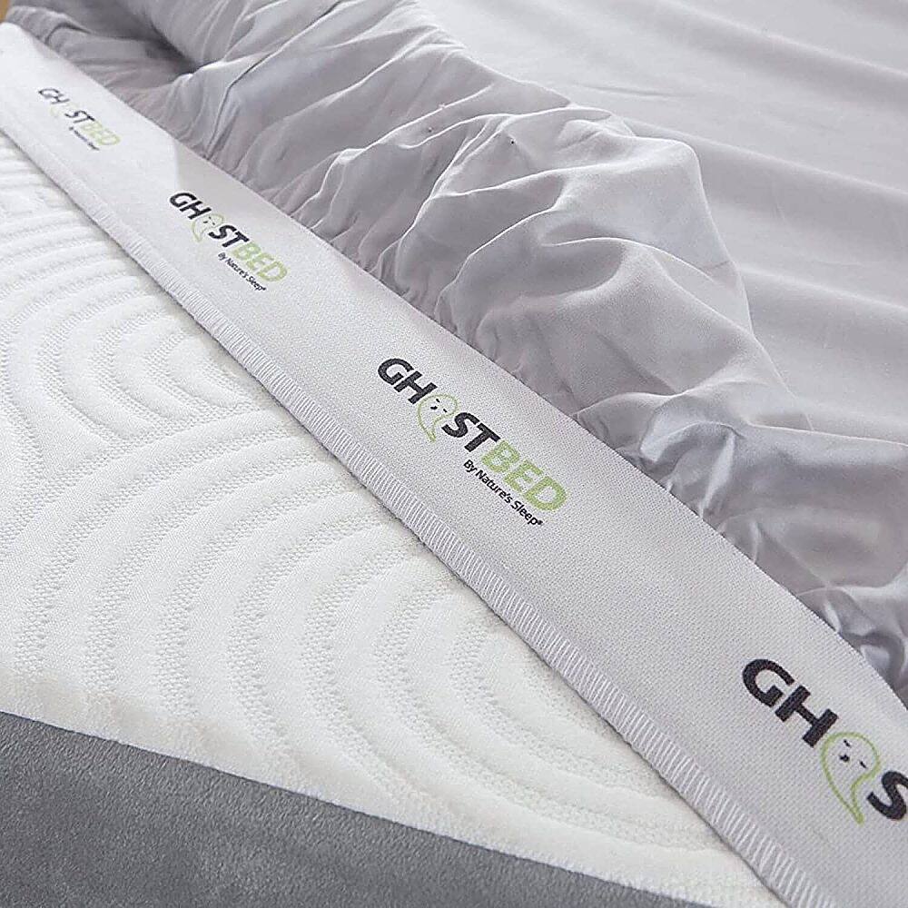 Customer Reviews Ghostbed Sheets Queen Grey GSHGR50 Best Buy