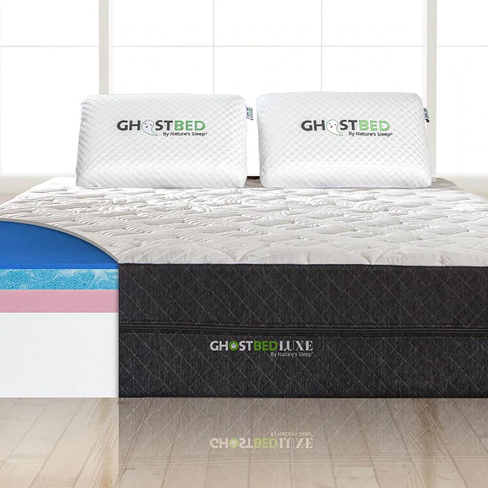 Ghostbed Luxe 13" Profile MF MattressTwin XL White GLX01339 Best Buy