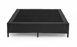 Ghostbed - All-in-One Metal Foundation - Full - Black - Front_Zoom
