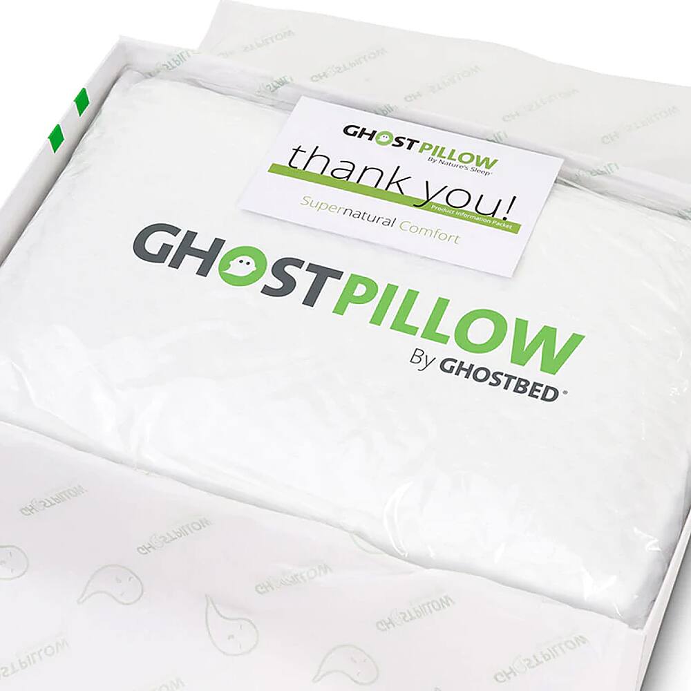Best Buy Ghostbed Memory Foam Pillow White 11GBPW010