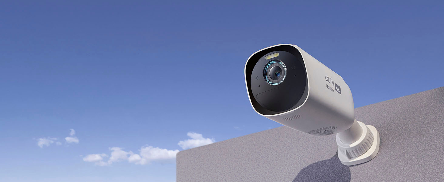 EufyCam – mini caméra de surveillance extérieure IP 4K 3C