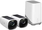 Front. eufy Security - eufyCam 3 2-Camera Wireless 4K Surveillance System - White.