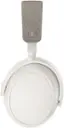Alt View 11. Sennheiser - Momentum 4 Wireless Adaptive Noise-Canceling Over-The-Ear Headphones - White.