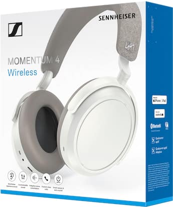 Sennheiser MOMENTUM 4 Wireless Adaptive Noise Canceling Over The Sennheiser MOMENTUM 4 Wireless Adaptive Noise Canceling Over The