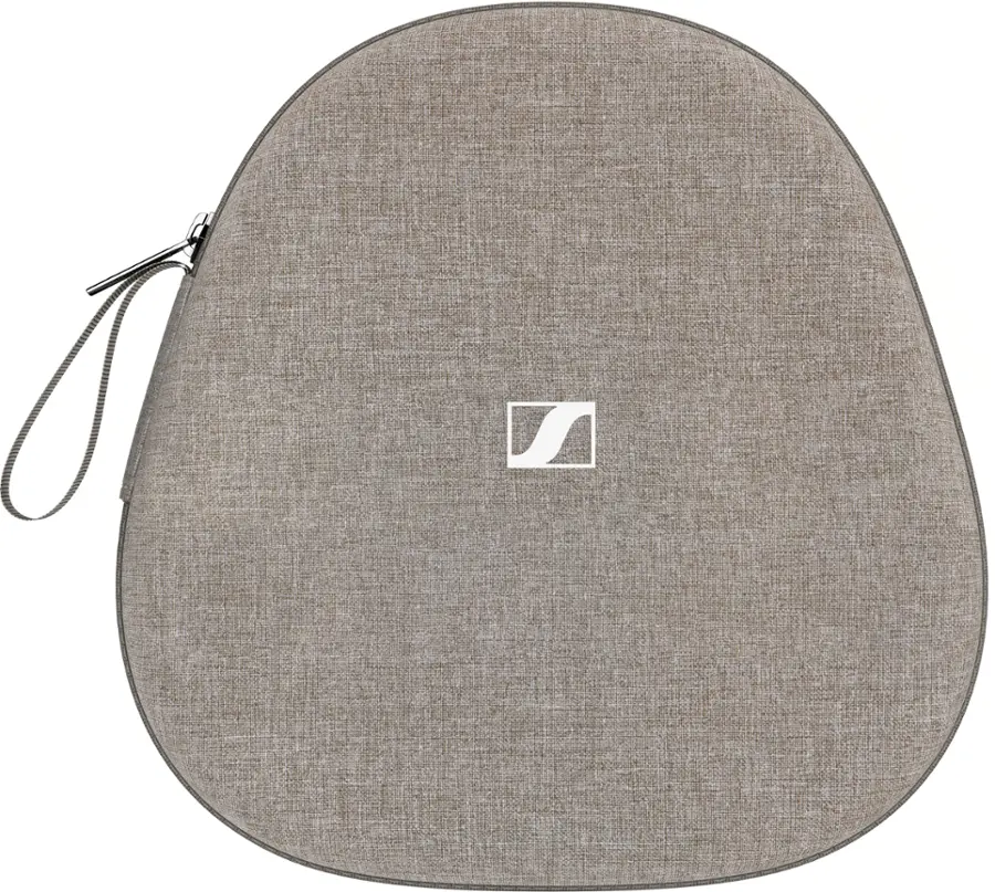 Alt View 24. Sennheiser - Momentum 4 Wireless Adaptive Noise-Canceling Over-The-Ear Headphones - White.