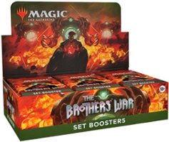 Wizards of The Coast - Magic the Gathering The Brother's War Set Booster Box - Front_Zoom