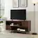 Alt View 12. Walker Edison - Contemporary Extendable Fluted-Door TV Stand for Most TVs up to 55” - Dark Walnut/Gold.