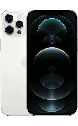 Apple - Pre-Owned Excellent iPhone 12 Pro Max 5G 256GB (Unlocked) - Silver