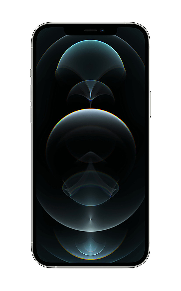 Apple iPhone 12 Pro Max 5G, US Version, 128GB, Silver - Unlocked (Renewed)