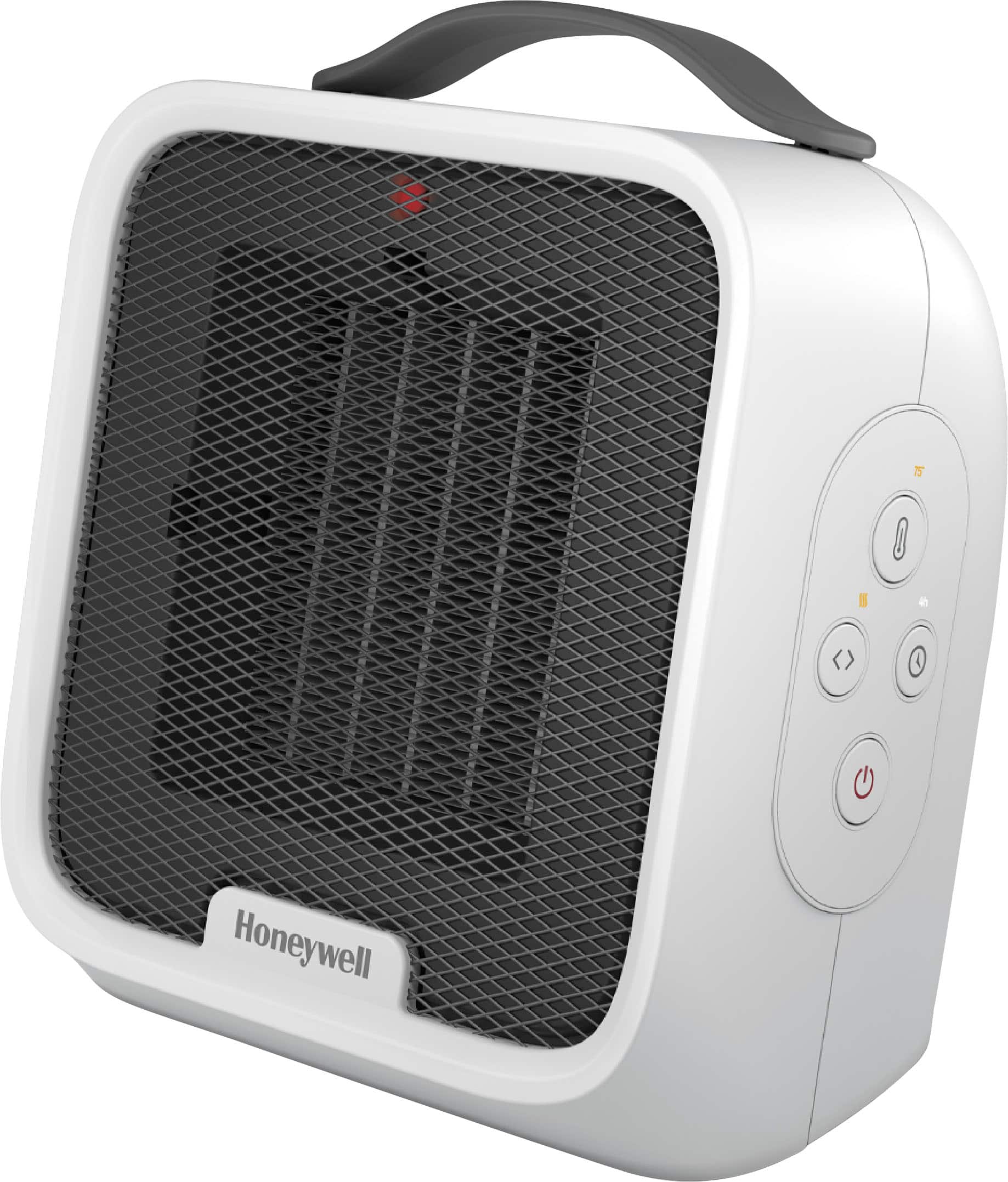 Angle. Honeywell - UberHeat Plus Ceramic Heater - White.