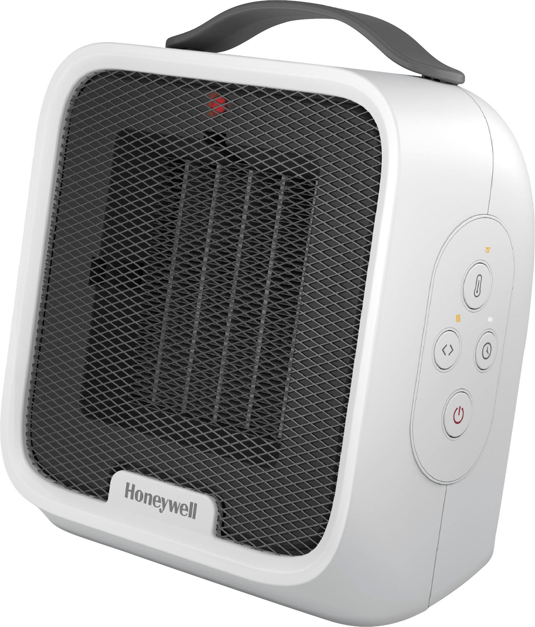 Angle. Honeywell - UberHeat Plus Ceramic Heater - White.