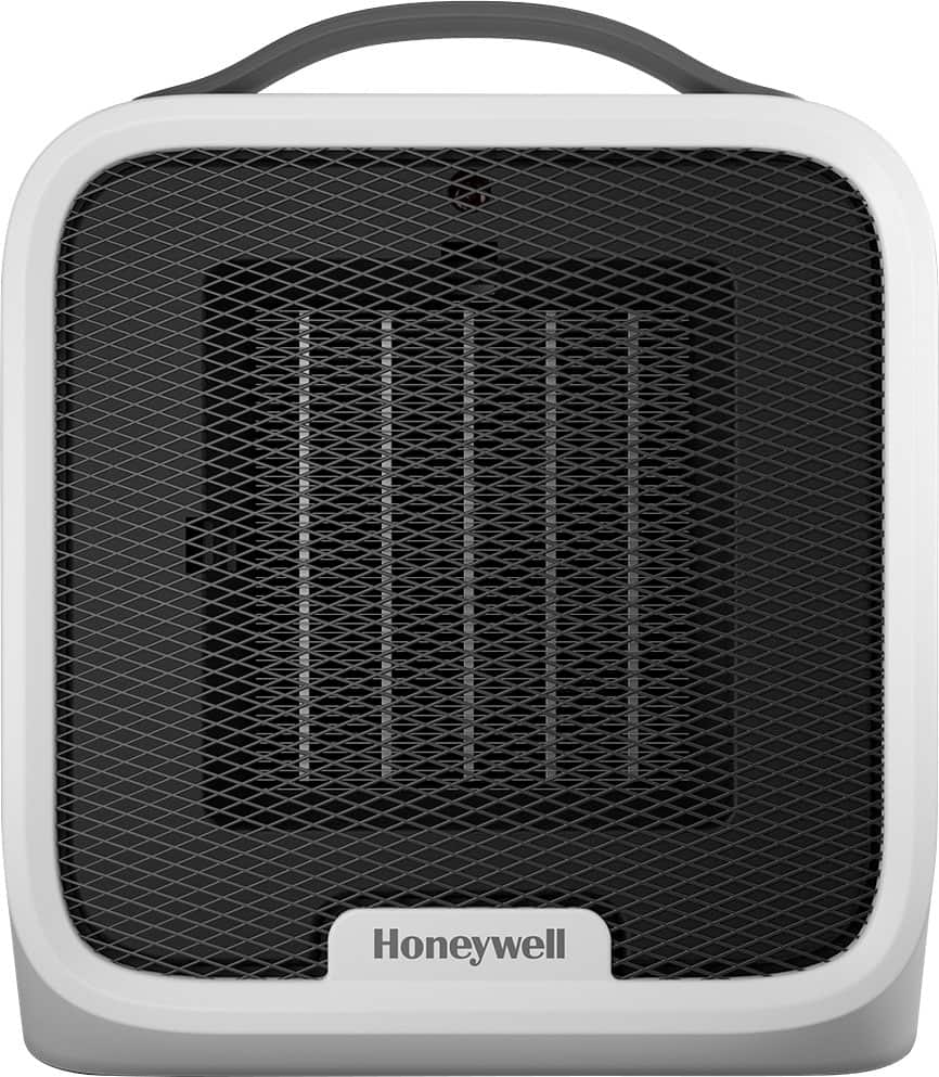 Front. Honeywell - UberHeat Plus Ceramic Heater - White.