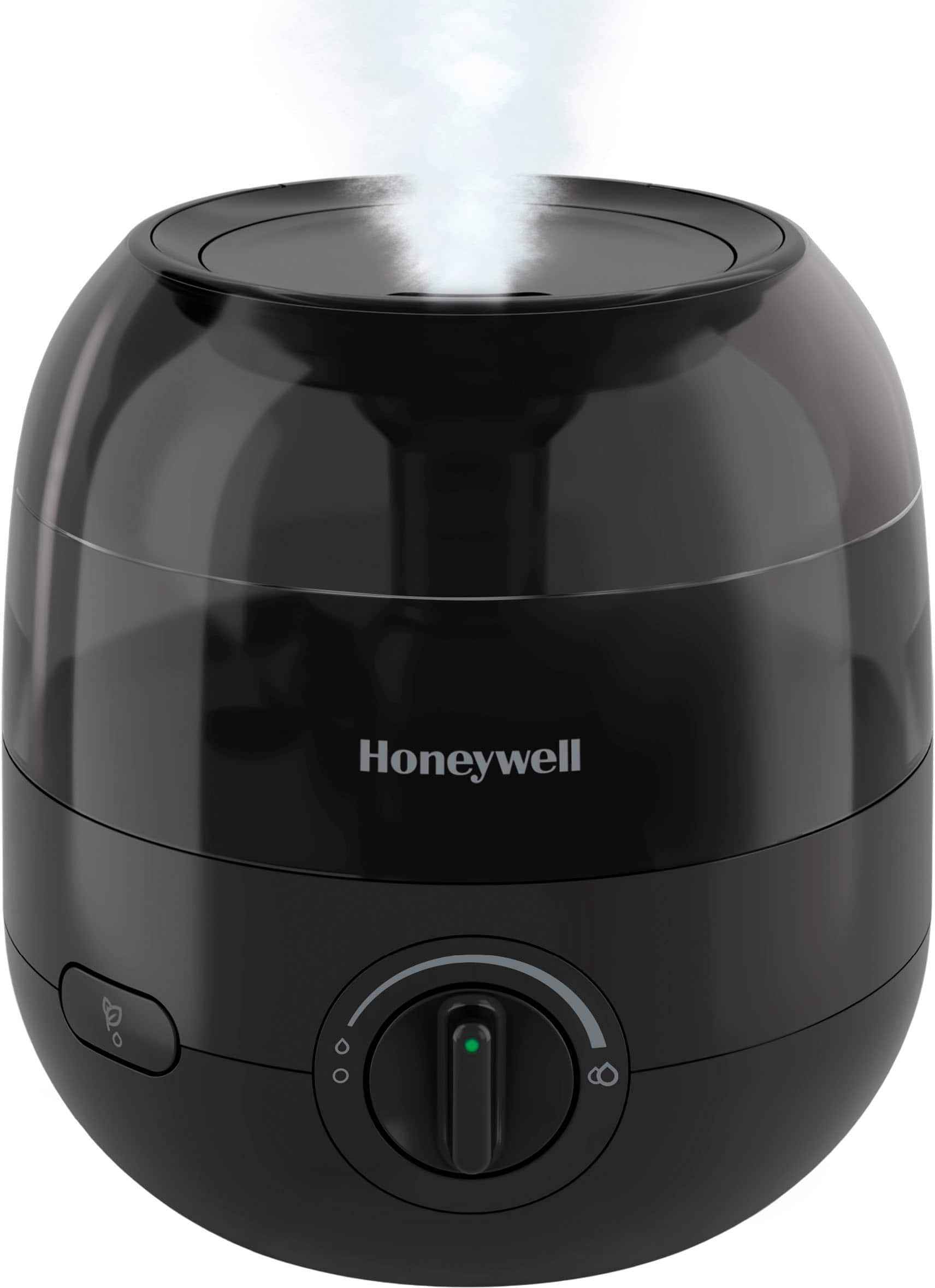 Front. Honeywell - 0.5 Gal Mini Mist Cool Humidifier - Black.