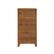 Alt View 24. Walker Edison - Rustic Glass-Door Bar Cabinet with Bottle Storage - English Oak.