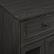 Alt View 32. Walker Edison - Rustic Glass-Door Bar Cabinet with Bottle Storage - Graphite.