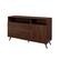 Angle. Walker Edison - Mid-Century Modern 3-Drawer Sideboard - Dark Walnut.