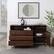 Alt View 16. Walker Edison - Mid-Century Modern 3-Drawer Sideboard - Dark Walnut.