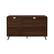 Alt View 24. Walker Edison - Mid-Century Modern 3-Drawer Sideboard - Dark Walnut.